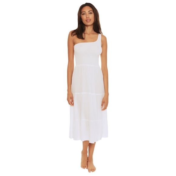 BECCA Dresses & Skirts - Becca Swim Ponza Smocked Dress - Size Large